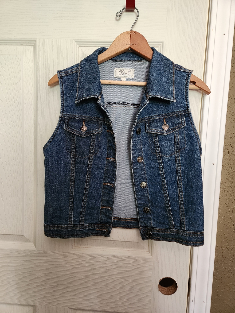 Chi Ole Denim Architect Ladies Vest